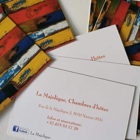 Bed and Breakfast La Majolique Namur  Exterior foto