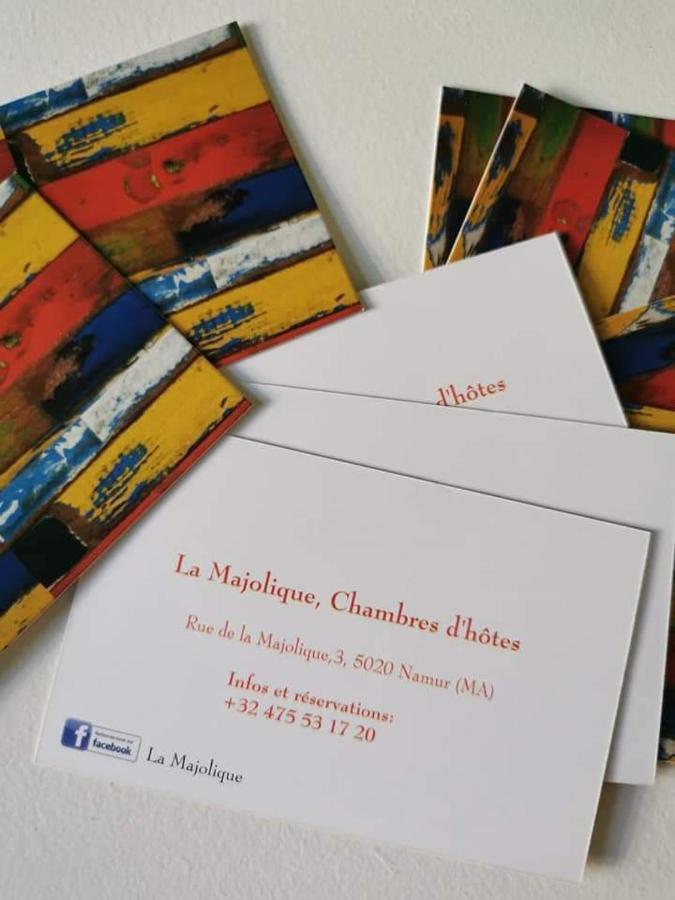 Bed and Breakfast La Majolique Namur  Exterior foto
